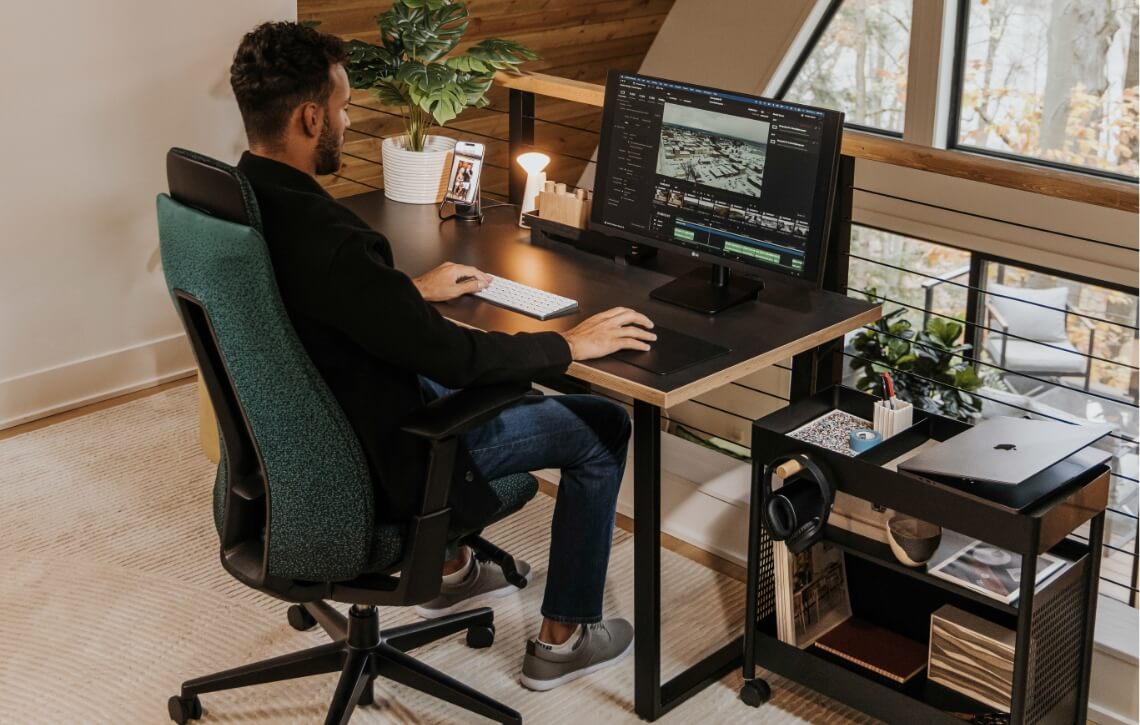 Fern Office Chair in lifestyle shot